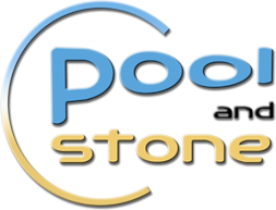 Logo pool and stone